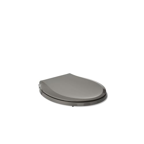 KOHLER 4639-RL-K4 Cachet ReadyLatch Round Toilet Seat Soft Close, Cashmere - color: Cashmere, size: Round