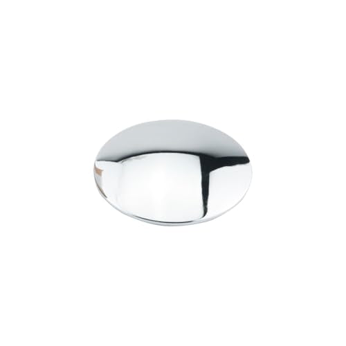 66mm Basin Waste Easy Pop Up Bathroom Sink Push Button Click Clack Plug Sink Drain Plug Stopper Bathtub Sink Waste Plug Cap for Washbasin Kitchen Bathroom