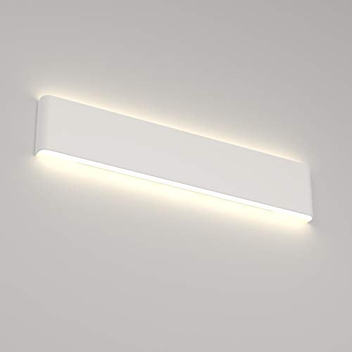 Ralbay LED Bathroom Lighting Fixtures - 28in Up and Down Indoor Vanity Wall Light Over Mirror - Modern Bathroom Vanity Light - Natural White 4000K - color: White-Natural White, size: 28 inch