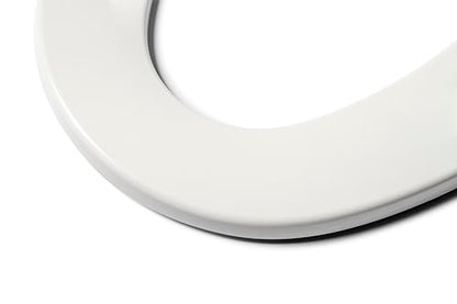 Barkley Plastic Toilet Seat with Stick Tight - Slow Close Toilet Seat with Soft Close, Hardware Included, No More Movement Feature, Fits Most Manufacturers Round Toilets
