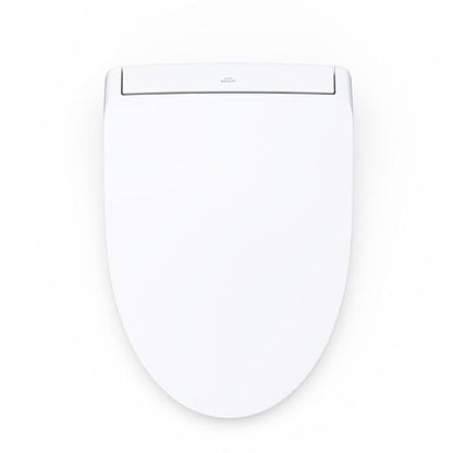 TOTO® WASHLET® KS5 Electronic Bidet Toilet Seat with Instantaneous Water Heating, Self-Cleaning Wand and Heated Seat, Elongated, Cotton White - SW3216#01