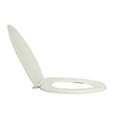 Centoco Elongated Toilet Seat, Residential, HD Hinge, 600-416, Biscuit | Scratch-Resistant Plastic Finish, Fits Kohler/American Standard/TOTO, Heavy Duty Hinge, Made in the USA - color: Biscuit, size: Elongated, style: Closed Front / Made in the USA