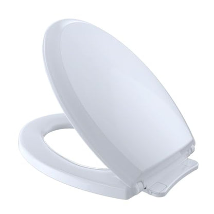 TOTO Guinevere SoftClose® Slow Close Elongated Toilet Seat and Lid, Cotton White - SS224#01 - color: Cotton White