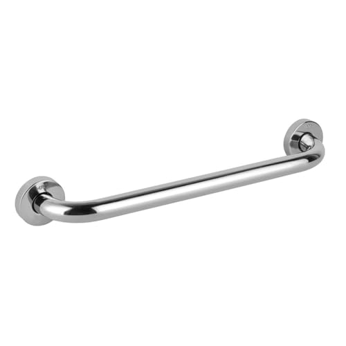 Grab Bar Featuring Anti-Slip Handrail Bathroom Bathtube Shower Safety Rail 304 Stainless Bathroom Grab Bar for Elderly Disabled Injury - size: 11.8inch