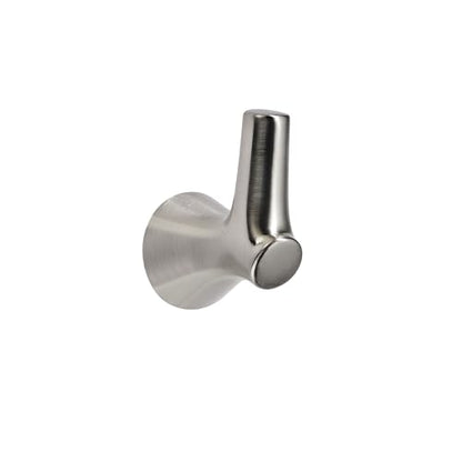 AVICCI 5 Pack Towel Hooks Brushed Nickel Coat Hooks, Zinc Alloy Heavy Duty Bathroom Hooks Wall Mounted for Robes & Towels Hand Towel Hook Holder Kitchen, Bathroom Accessories - color: Brushed Nickel