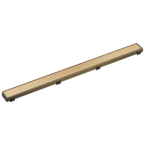 Delta Faucet 36-Inch Reversible Linear Shower Drain Trim in Champagne Bronze - color: Champagne Bronze