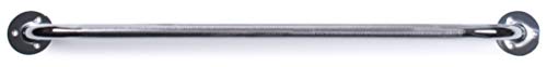 Graham-Field 2021A Lumex Bathroom Grab Bar for Bathtub and Shower Safety, Chrome Plated Finish, 32" - size: 32"
