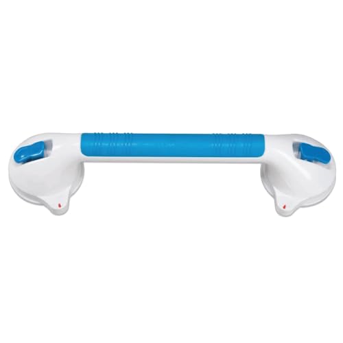 Carex Ultra Grip™ Grab Bar, White & Blue, FGB19600 0000 - size: 16 inches