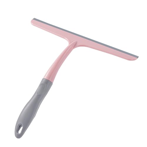 Window Wiper - Shower Squeegee, Window Screen Brush, Streak-Free Cleaning Blade, Multi-Use Silicone Scraper | Bathroom Wall, Glass Mirror, Car, Aquarium, Home WindowCleaning Accessory Tool Organizer