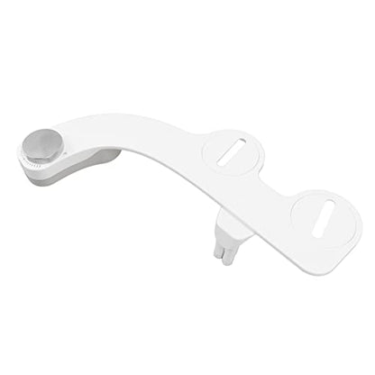 Non Electric Bidet Attachment with Dual Nozzles and Self - Maintenance, 7/8 Copper Tee, for Frontal and Rear Wash - Sanitary and Comfortable Solution