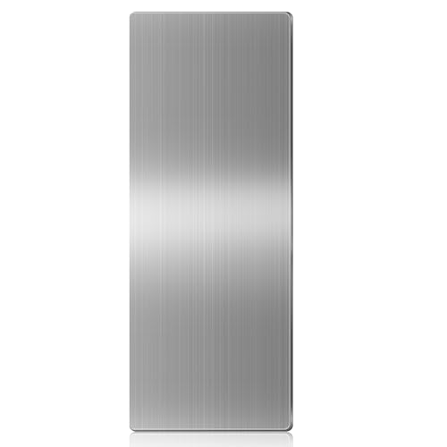Gisafai 1 Pcs 32 x 12 Inch Stainless Steel Backsplash Panel Hand Dryer Splash Guard Wall Backsplash Protector with Ultra Strength Adhesive for Bathroom, Kitchen, Stovetop - size: 32 X 12 Inches