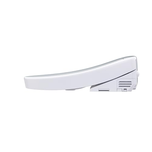 TOTO® WASHLET® S5 Electronic Bidet Toilet Seat with Instantaneous Water Heating, PREMIST and EWATER+ Wand Cleaning, Round, Cotton White - SW3445#01 - color: Cotton White, size: Round