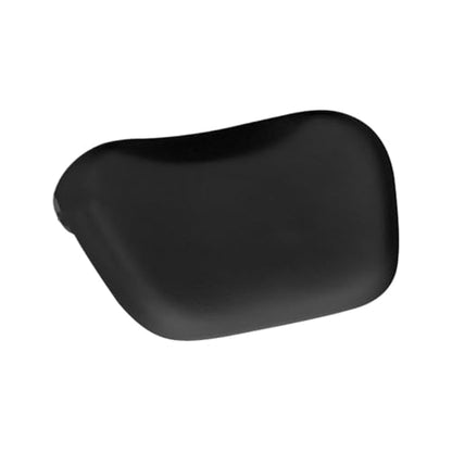 Practical Non-Slip Bathtub Pillow Ergonomic Design Suction Cup Comfort Elasticit(Black) - color: Black