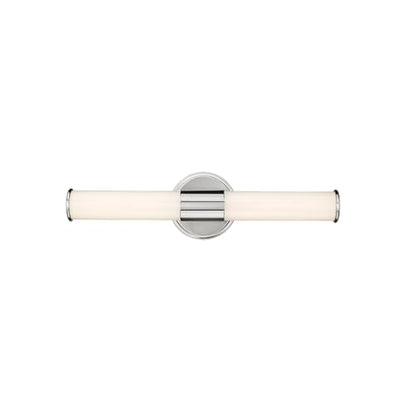 ML Lighting 2220-BN Trumann 1-Light Vanity, LED Brushed Nickel - color: Brushed Nickel, size: 18-Inch