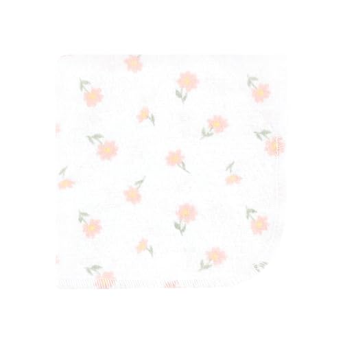 Hudson Baby Unisex Baby Flannel Cotton Poly Washcloths, Hummingbird Garden 10 Pack, One Size - color: Hummingbird Garden 10 Pack