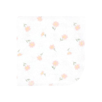 Hudson Baby Unisex Baby Flannel Cotton Poly Washcloths, Hummingbird Garden 10 Pack, One Size - color: Hummingbird Garden 10 Pack