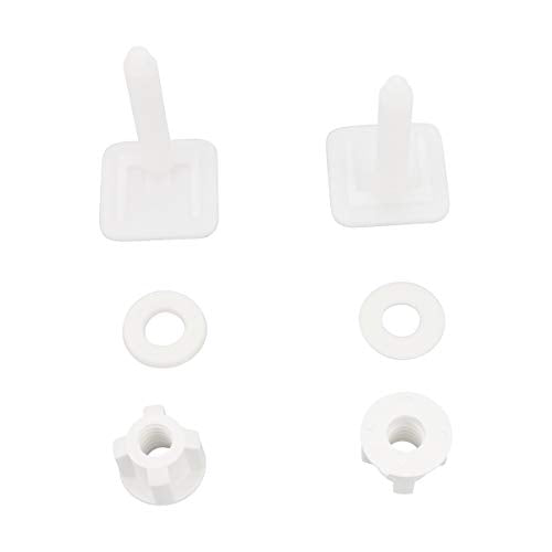 Renovators Supply Manufacturing White Plastic Soft Close Toilet Seat Elongated Slow Close Toilet Seat With Adjustable Mounting Hardware Pack Of 3 - color: White, size: Pack of 3