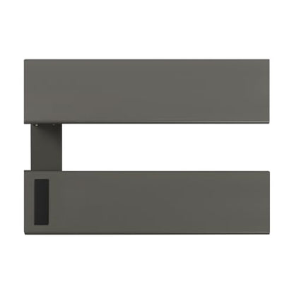 Electric Towel Warmer, Wall-Mounted Towel Heater with Timer & LED Screen, Temperature Adjustment, IPX4 Waterproof Towel Rack Dryer for Bathroom, Hotels, Home, Wide Heating Panel, 17.72" W (2 Tier) - size: 2 Tier