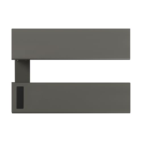 Electric Towel Warmer, Wall-Mounted Towel Heater with Timer & LED Screen, Temperature Adjustment, IPX4 Waterproof Towel Rack Dryer for Bathroom, Hotels, Home, Wide Heating Panel, 17.72" W (2 Tier) - size: 2 Tier