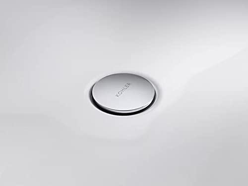 Kohler RH1274364-CP Clicker Drain with Overflow in Polished Chrome - color: Polished Chrome, size: 2.76 x 2.76 x 9.72 inches