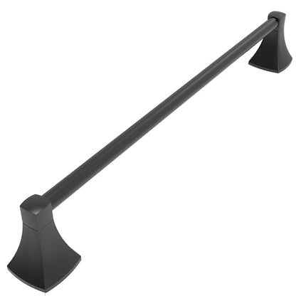 18 Inch Matte Black Towel Bar Towel Rack for Bathroom Kitchen Hand Towel Holder Dish Cloths Hanger SUS304 Stainless Steel Rustproof Wall Mount - color: Matte Black, size: 18 inch