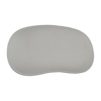 HYDRABATHS® Suction Gel Bath Pillow, White, Soft Comfort Design with 2 Suction Cups