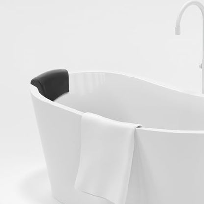 Non-Slip Bath Pillow with Suction Cups for Neck and Head Support, Tub Pillow for Bathtub Relaxation and Spa, Waterproof Bathroom Accessory