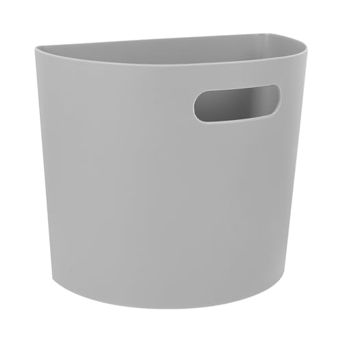 SUPVOX Wall Mounted Hanging Trash Can Plastic Waste Bin with Easy Installation and Smooth Surface for Kitchen and Bathroom Storage