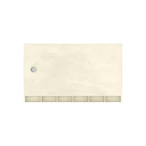 Redi Trench 36 In x 60 In Single Curb Tileable Shower Pan with Right Drain and Linear Brushed Nickel Grate - color: Right Drain, Single Curb, Brushed Nickel