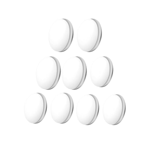 Shower Curtain Weights, 4Pcs White Magnetic, Waterproof Heavy Duty Curtain Liners Bottom, Bathroom Curtain Clips