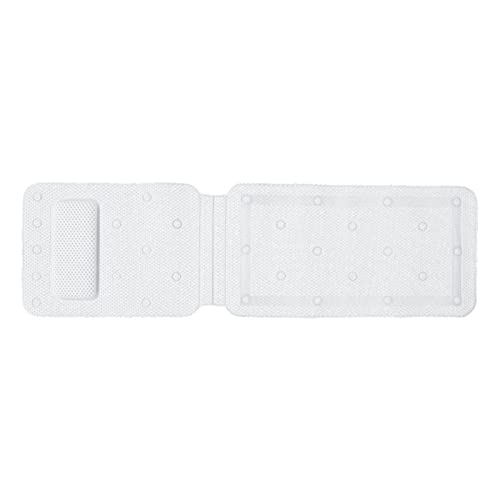 Full Body Bath,Full Body Bath Pillow Mat,1 Spa Mattress Non-Slip Luxury Cushion Soft Breathable Quilted Bathtub Mat Bath Pillows for Tub Neck and Back Support