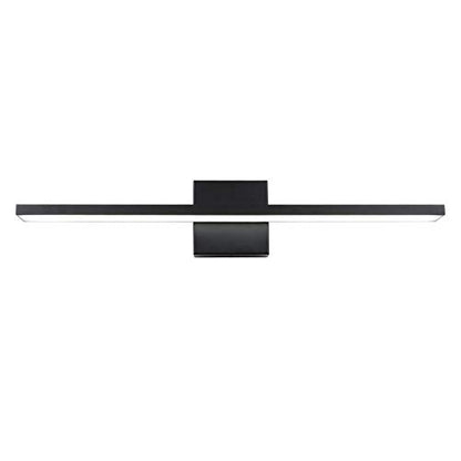 Ralbay 24inch Modern LED Black Vanity Light Frosted Aluminum for Bathroom Vanity Lighting Fixtures Cool White 6000K - color: Black, size: 24 inch