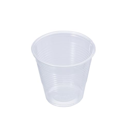 Jaluxing 500 Count 5 oz Crystal Clear Disposable Plastic Cups Bulk PP Cups for Parties, Water, Wine, Cold Drinking (Formerly FULING) - style: 5 OZ.