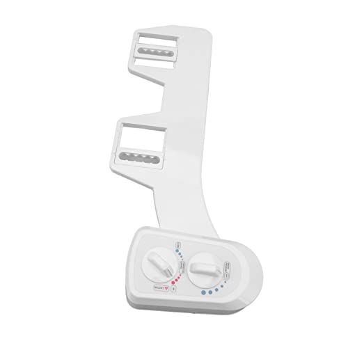 Toilet Bidet Double Knob Movable Nozzle NonElectric SelfCleaning Bidet Attachment for Home Bathroom