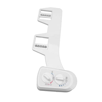 Toilet Bidet Double Knob Movable Nozzle NonElectric SelfCleaning Bidet Attachment for Home Bathroom