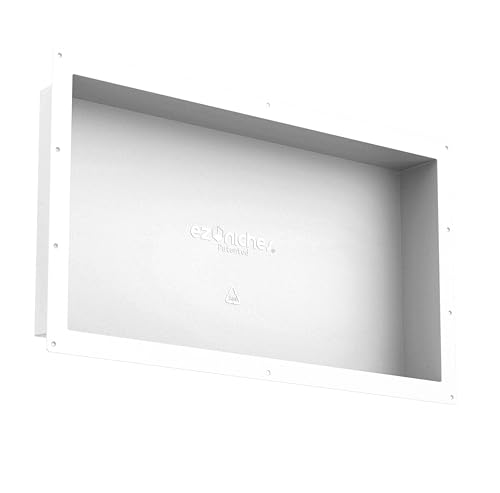 USA - Ready for Tile Niche Preformed Bathroom Recess It Shower Shampoo Shelf (16" X 32")