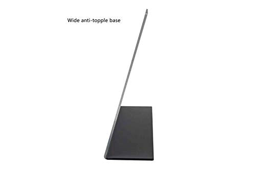 Marketing Holders Acrylic Easel Mirror 10" x 8" Slant Back Portable Lucite Countertop Stand Perfect for Professional and Home Use Makeup Application or Hair Styling - size: 8"L x 10"W