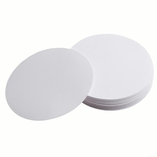 20 Pack Clear Anti Slip Strips for Shower and Bathtub, 3.9 Inch Round PEVA Non Slip Stickers for Bathroom Floor Tiles and Stairs, Safe Tread Decals for Elderly and Home Safety Prevention