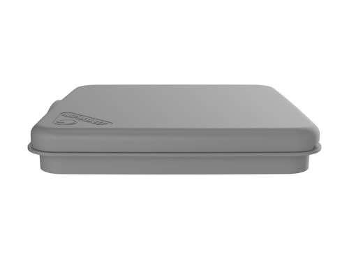 Rev-A-Shelf 27 Qt Under Sink Garbage Can Lid for Base Kitchen and Bathroom Cabinet, Replacement Plastic Trash Bin Lid Only, Grey, RV-1024-LID-14-1 - color: Gray, size: 27 QT