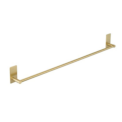KES Bathroom Towel Bar 30 Inches Adhesive Hand Towel Holder Stick on Wall SUS 304 Stainless Steel Brushed Gold, A7000S75B-BZ - color: Brushed Gold, size: 29.5-Inch