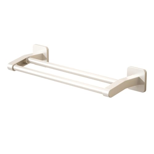 Waterproof Stick On Bathroom Towel Holder Strong Load-Bearing Towels Hanger with Adhesive Backing Wall Organiser - color: 70cm
