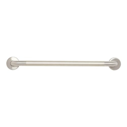 Seachrome 32" Wall Mount Grab Bar, 1 ¼" Diameter, Concealed Flanges, ADA Compliant, Peened with Satin Ends - size: 32 Inch