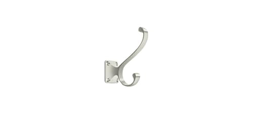 Deltana Cahh35u14 Heavy Duty Coat & Hat Hook, Bright Nickel - color: Bright Nickel