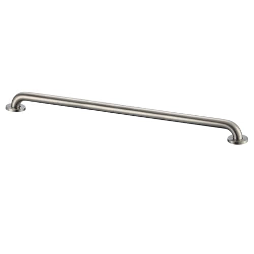 Stardrix 36-Inch ADA Compliant Grab Bar, 1.5" Diameter, Concealed Mounting Flanges, Handicap Friendly, Commercial & Residential Bathrooms, Brushed Stainless Steel - color: Brushed, size: 36"