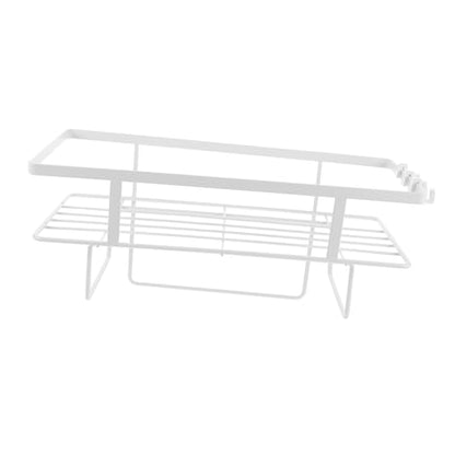 ULTECHNOVO Toilet Shelf Over The Toilet Shelf Bathroom Rack Iron Organizer Easy Install