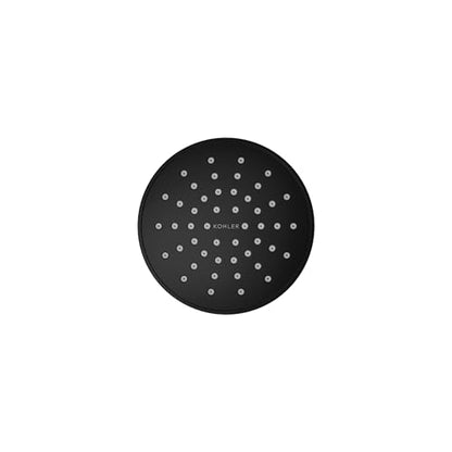 KOHLER K-33641-H-BL Elate® Single-Function Showerhead, 1.5 GPM, Efficient Water Flow, Durable Construction Shower Head, Simple Setup, Matte Black - color: Matte Black, size: 1.5 GPM