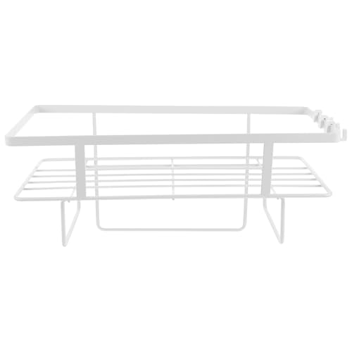 Luxshiny Over Toilet Bathroom Storage Rack Heavy Duty Organizer Shelf for Efficient Space Utilization Multi Functional Design for Use Easy Installation Finish