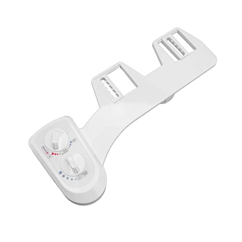 Mingzhe Toilet Bidet Double Knob Movable Nozzle Non Electric Self Bidet Attachment for Home Bathroom