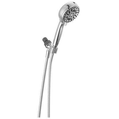 Delta Faucet ProClean Chrome Shower Head with Handheld, Showerhead with High Pressure Spray, Handheld Shower Head, 6 Spray Settings, Chrome 75740 - color: Chrome