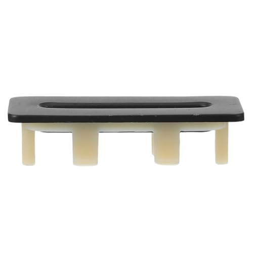 Sink Trim Overflow Cover: Rectangle Sink Overflow Rings - Basin Drain Cover Hole Insert - Spillover Water Stopper - Basin Trim Drain Cap for Bathroom